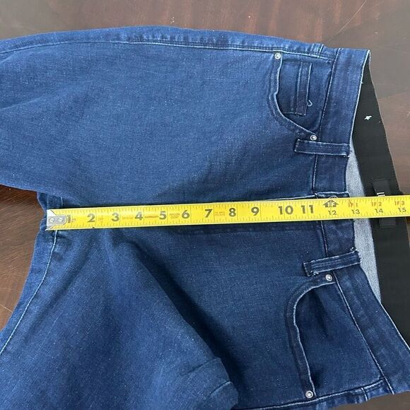 Lularoe Magic Waist Stretch Raw Hem Skinny Jeans Size 30 - Picture 11 of 14